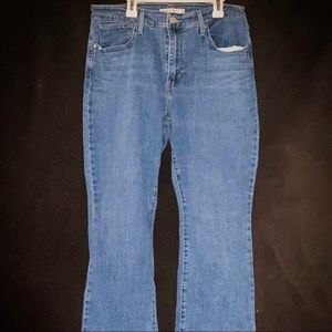 High Rise bootcut jeans